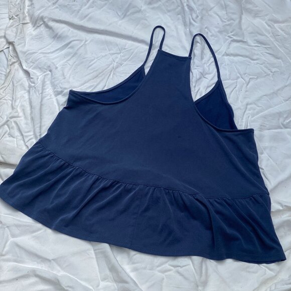 American Eagle Soft & Sexy Ruffle Racerback Tank Top (S) - Picture 5 of 6